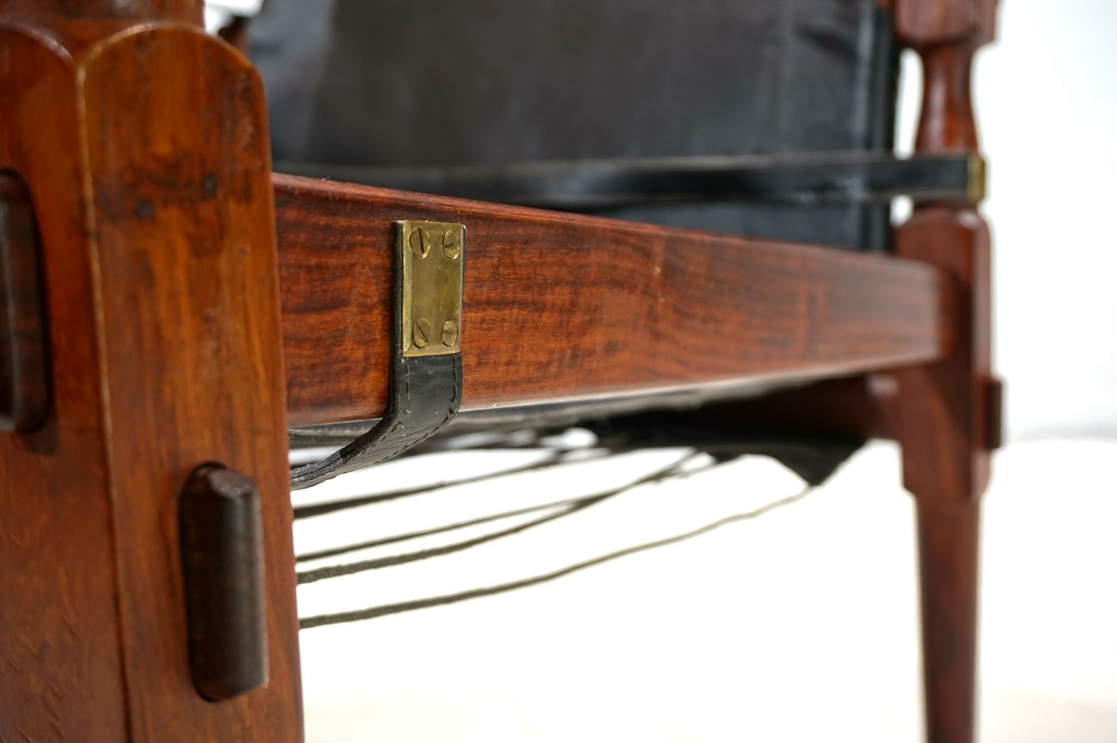 photo for sale Hayat Roorkee Campaign Safari Chair, 1960