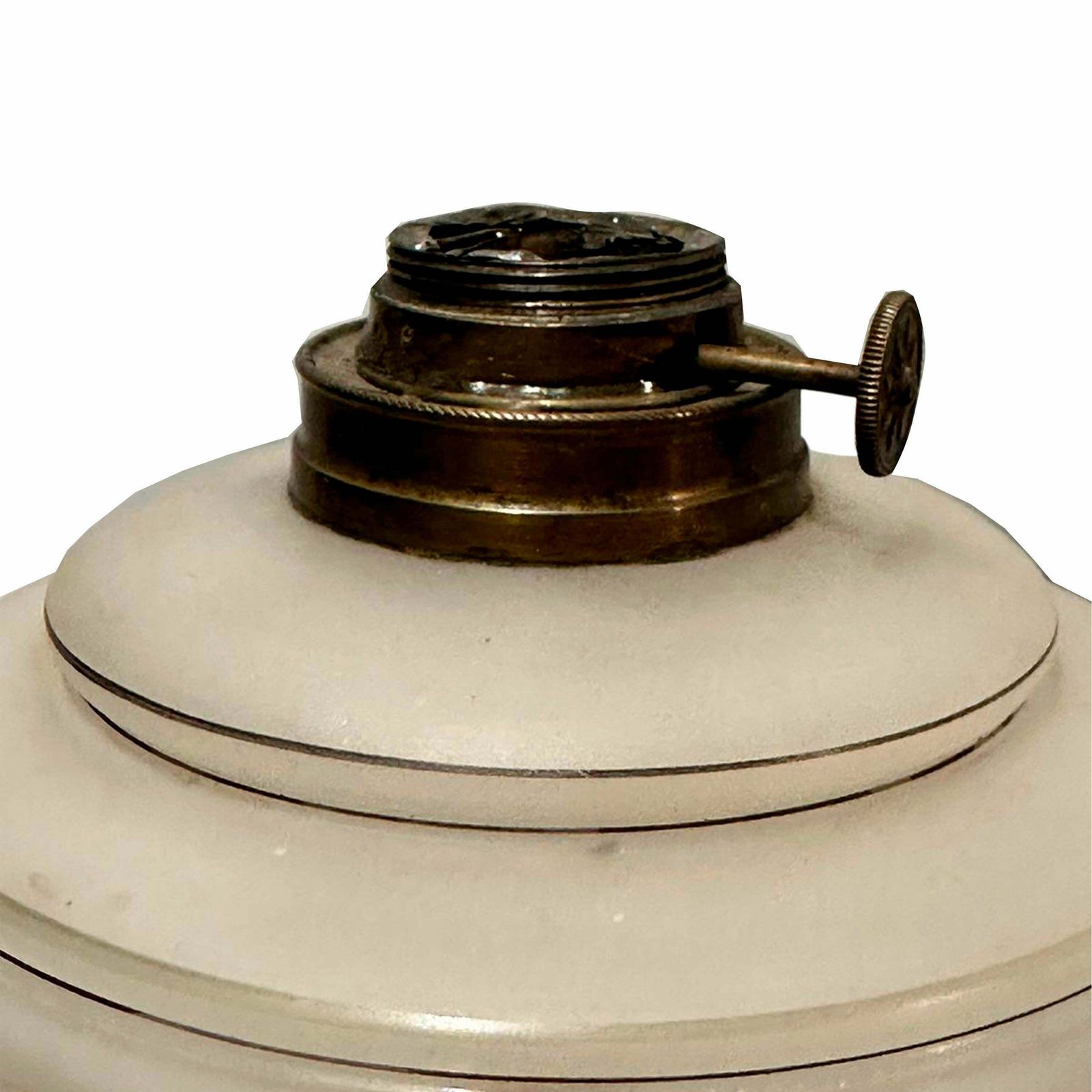 White Opaline Lamp From The Royal Factory Of La Granja. Segovia, Spain, 17th. photo furniture