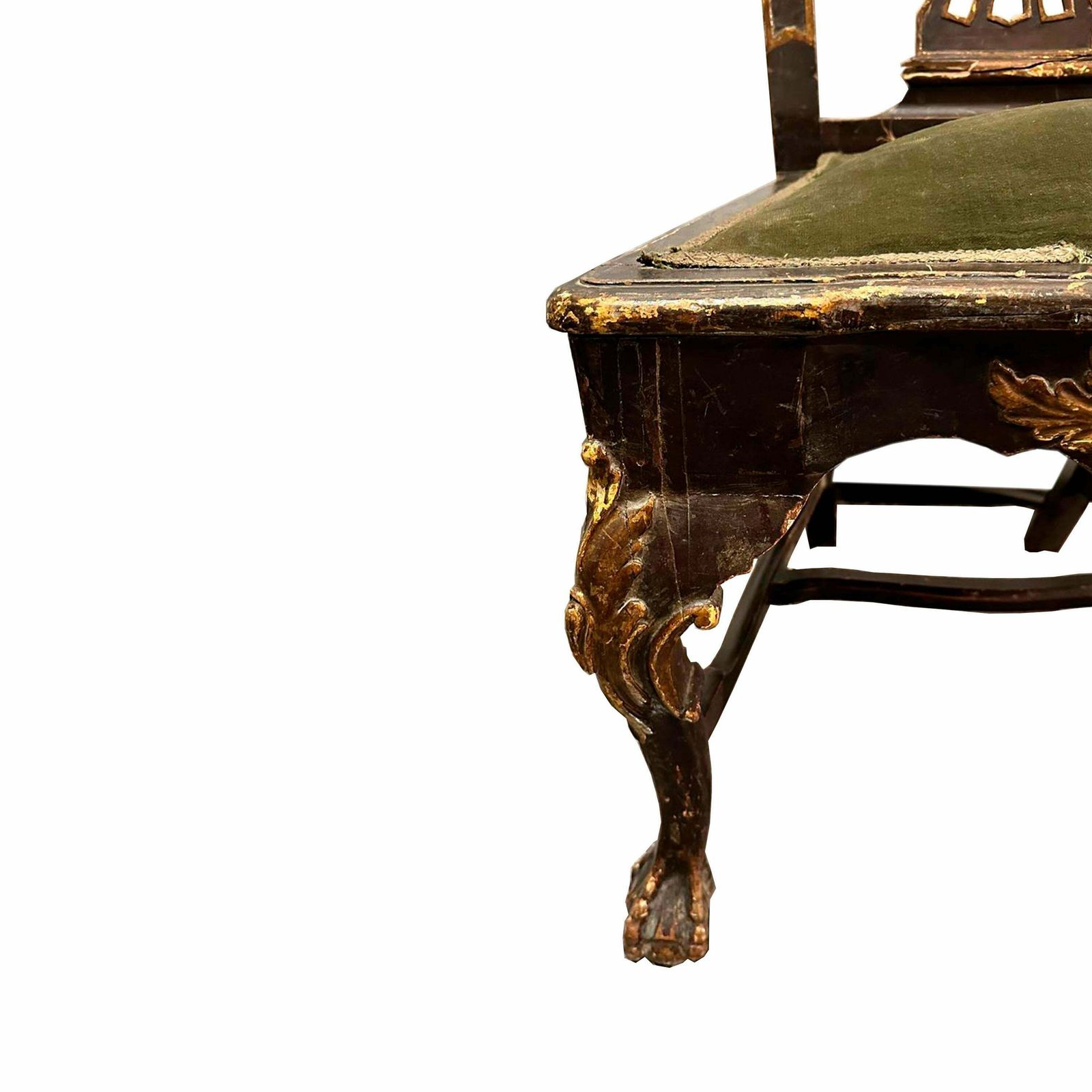 "Don Jose" Style Polychromed Chair, Portugal, 18th Century. photo Furniture
