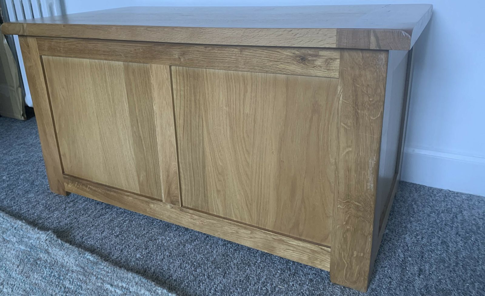 Oak Furniture Land Rustic Oak Storage. Paid £369.99 photo buy