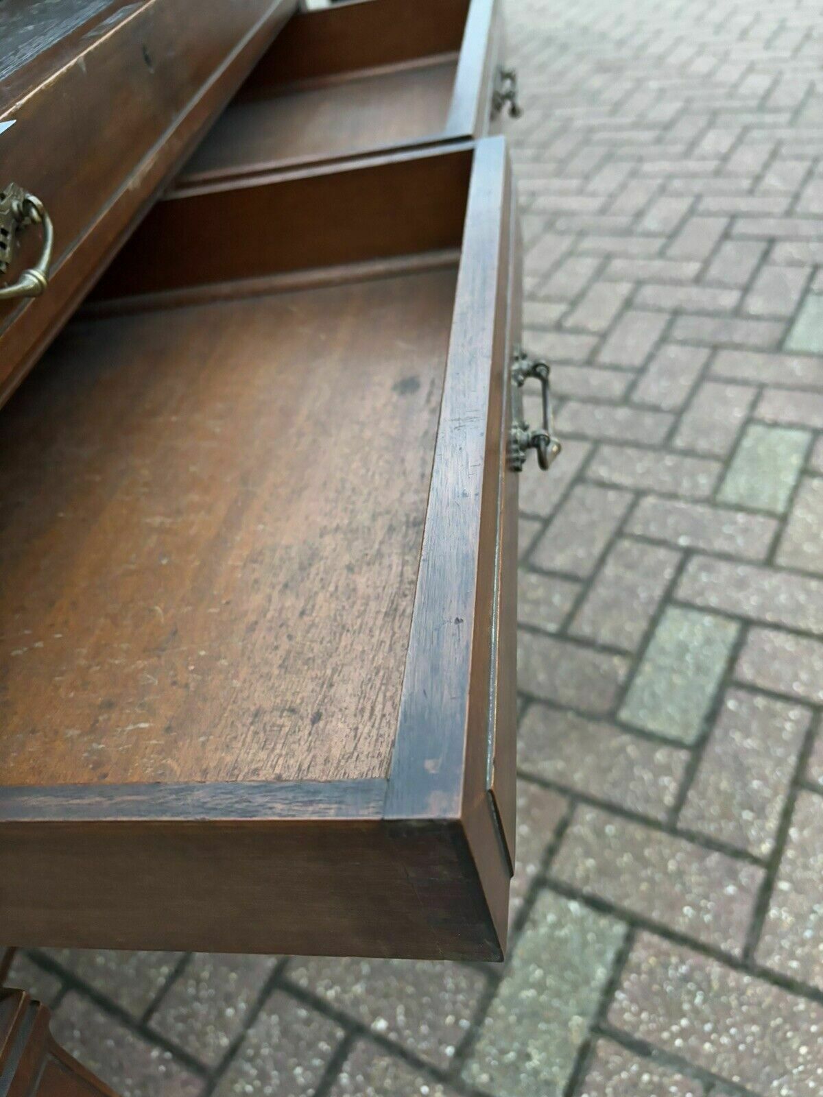 photo buy Victorian Satin Walnut Roll Top Desk With Fitted Interior , Loads Of Storage.