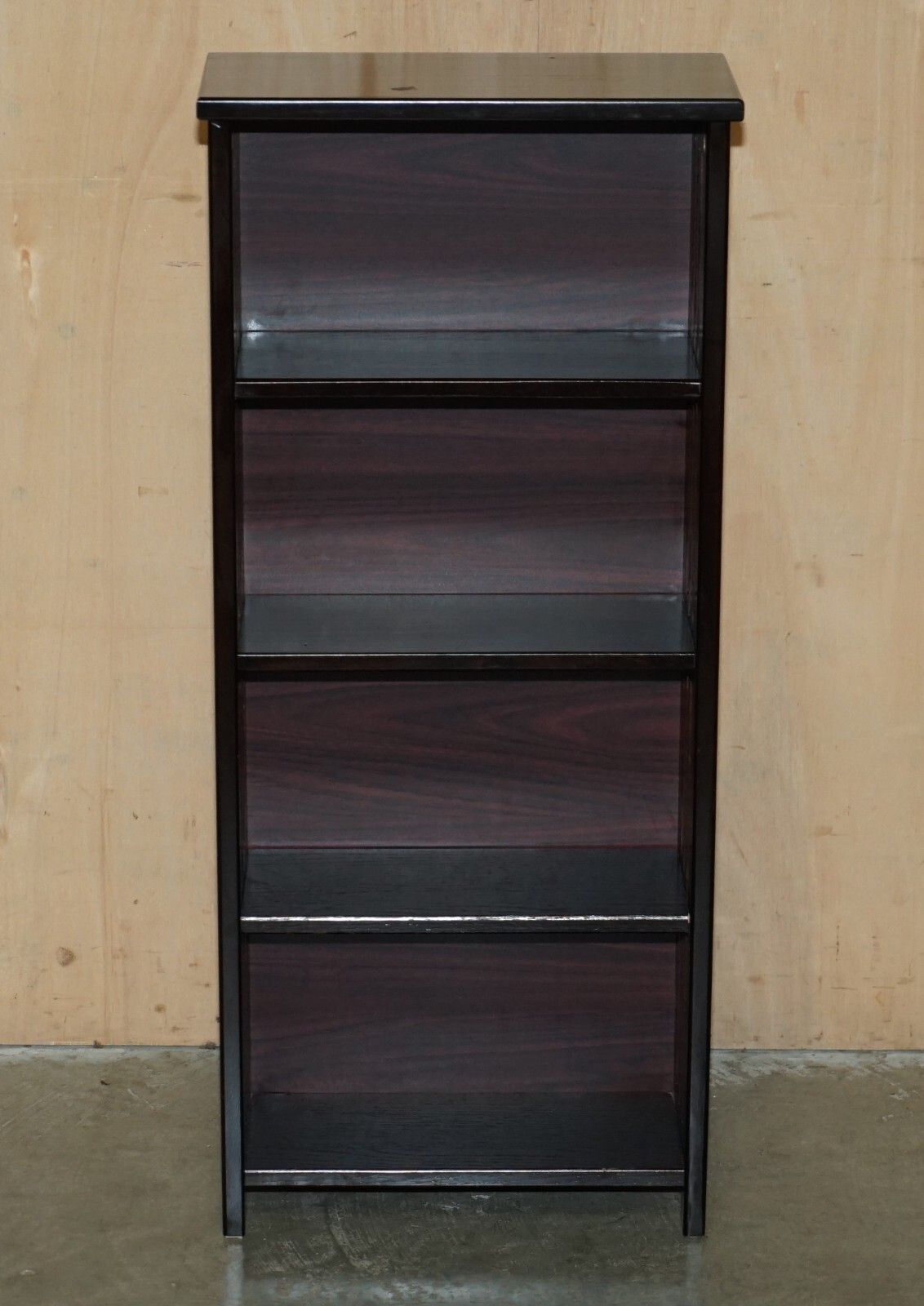 Lovely Vintage Dwarf Open Library Bookcase For Storing Trinkets & Books photo furniture