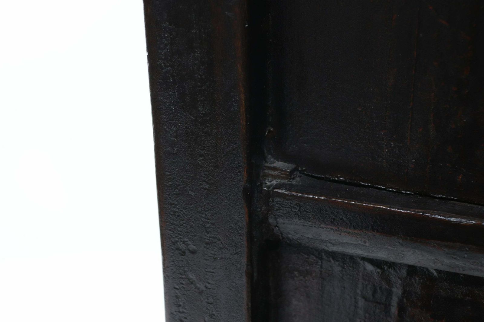 18th Century Chinese Hand Painted Elm Wardrobe photo vinterior