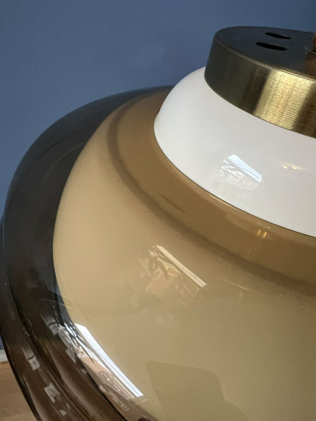 Mid Century Herda Space Age Hanglamp photo vintage