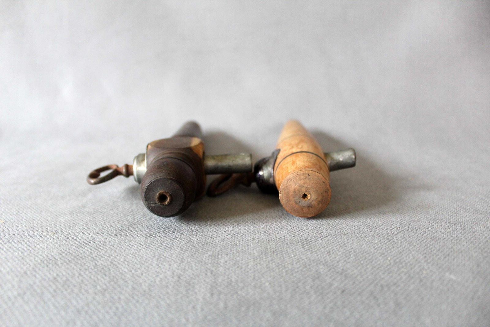 photo furniture 2 Vintage Wood Spigot, Wine Barrel, Beer Barrel, Keg, Key Lock Metal Mechanism, Le National Deposee, French, Country Farmhouse, Cider, Jug