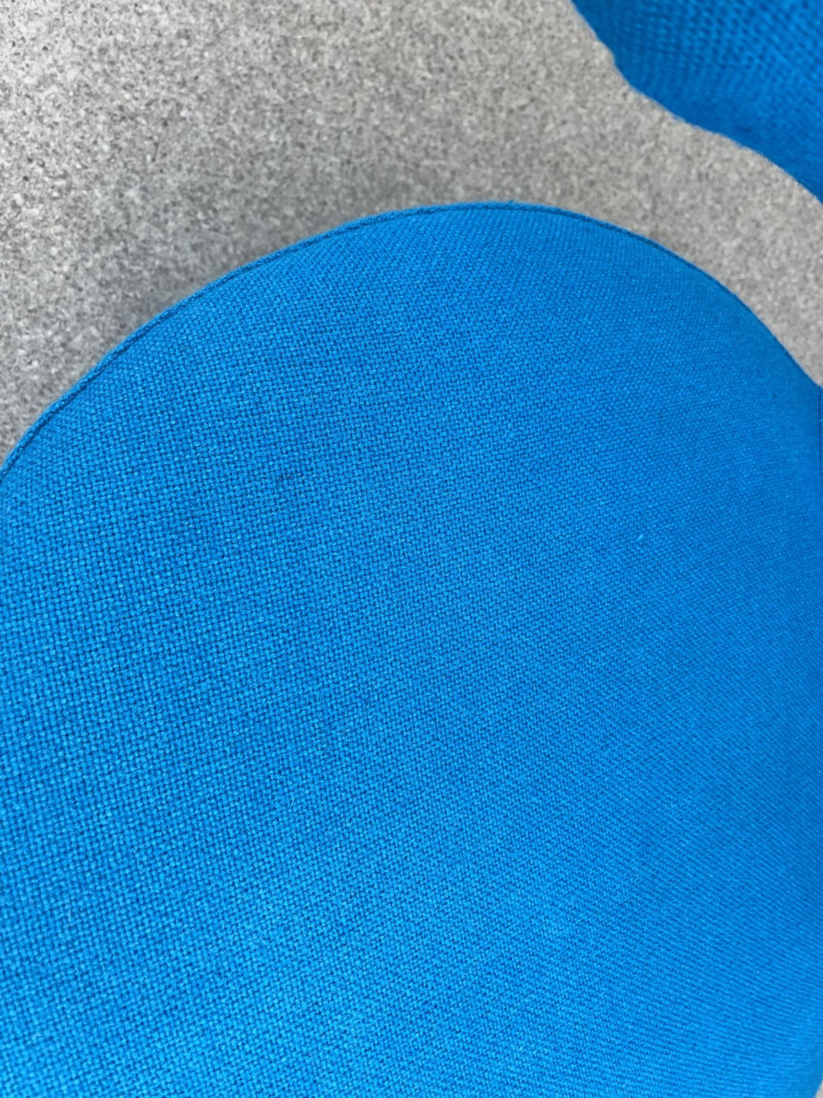 Furniture Cassina Biki Swivel Armchair Blue By Toshiyuki Kita photo