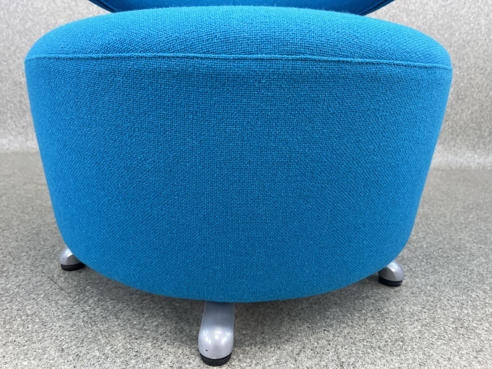 photo buy Cassina Biki Swivel Armchair Blue By Toshiyuki Kita