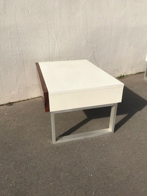 photo furniture Pair Of Minimalist Design Bedside Tables Roche Bobois /Interlubke 1970'