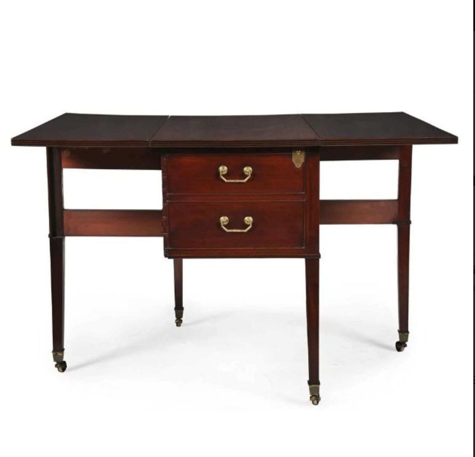 Rare George III Mahogany Metamorphic Cellarette Table photo furniture