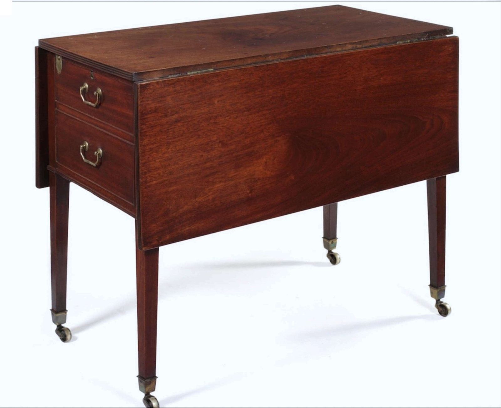 Rare George III Mahogany Metamorphic Cellarette Table photo for sale