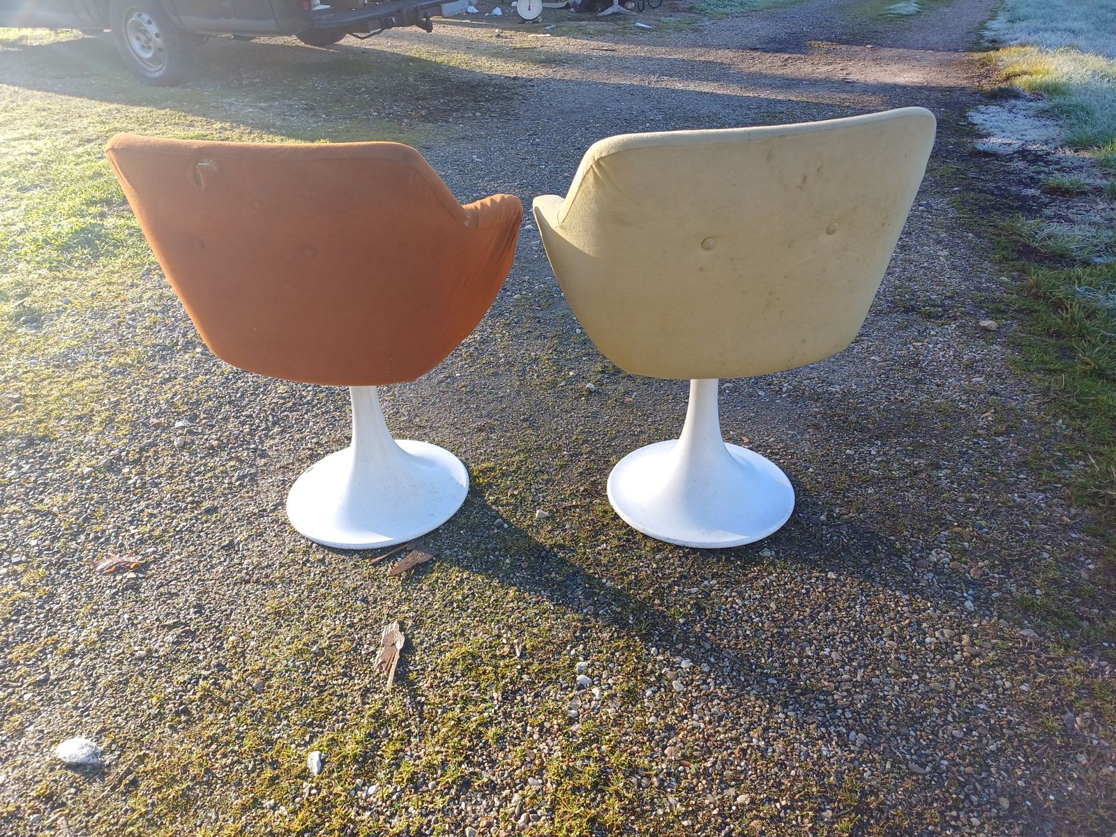 Pair Of Vintage Armchairs From The 70s photo vintage