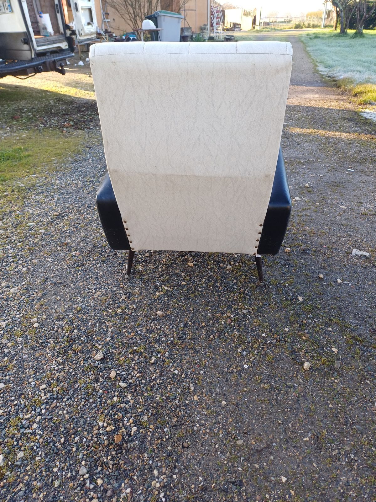 Vintage Rockabilly Armchair, 1970s photo furniture