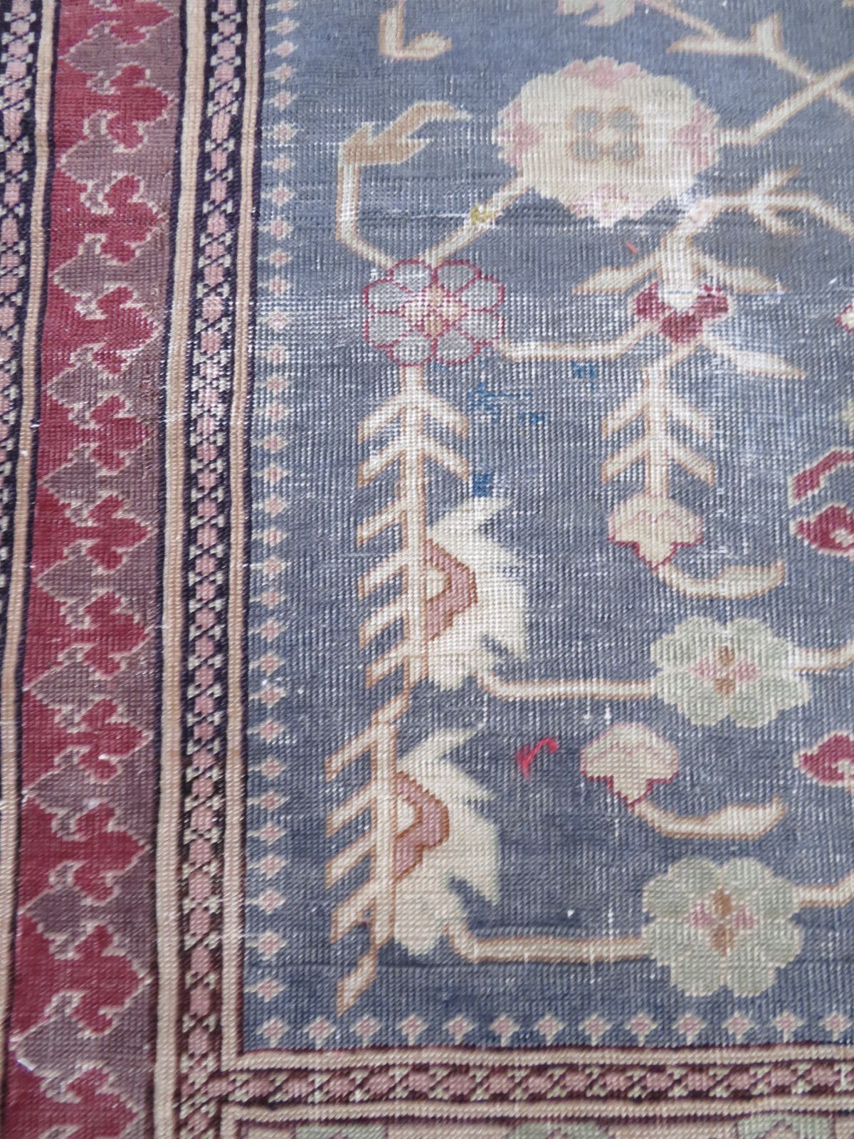 19th Century Turkish Transylvanian Prayer Rug. West Anatolia. 170cm X 125cm. photo vintage