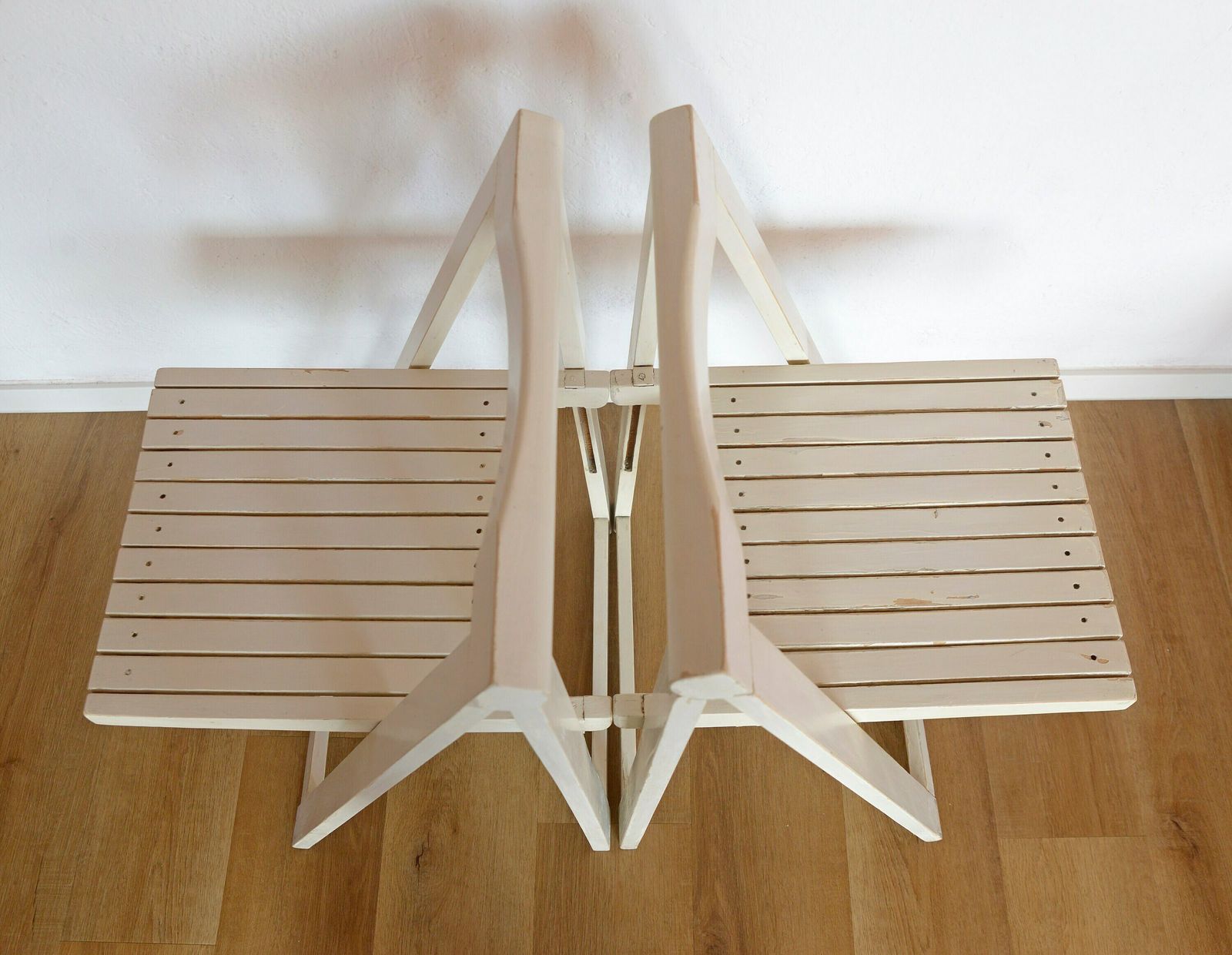 Set Of 2 / Trieste Iconic Folding Chairs / Vintage From 1960's / Design Aldo Jacober / Alberto Bazzani / Mid Century Modern / Yugoslavia photo furniture