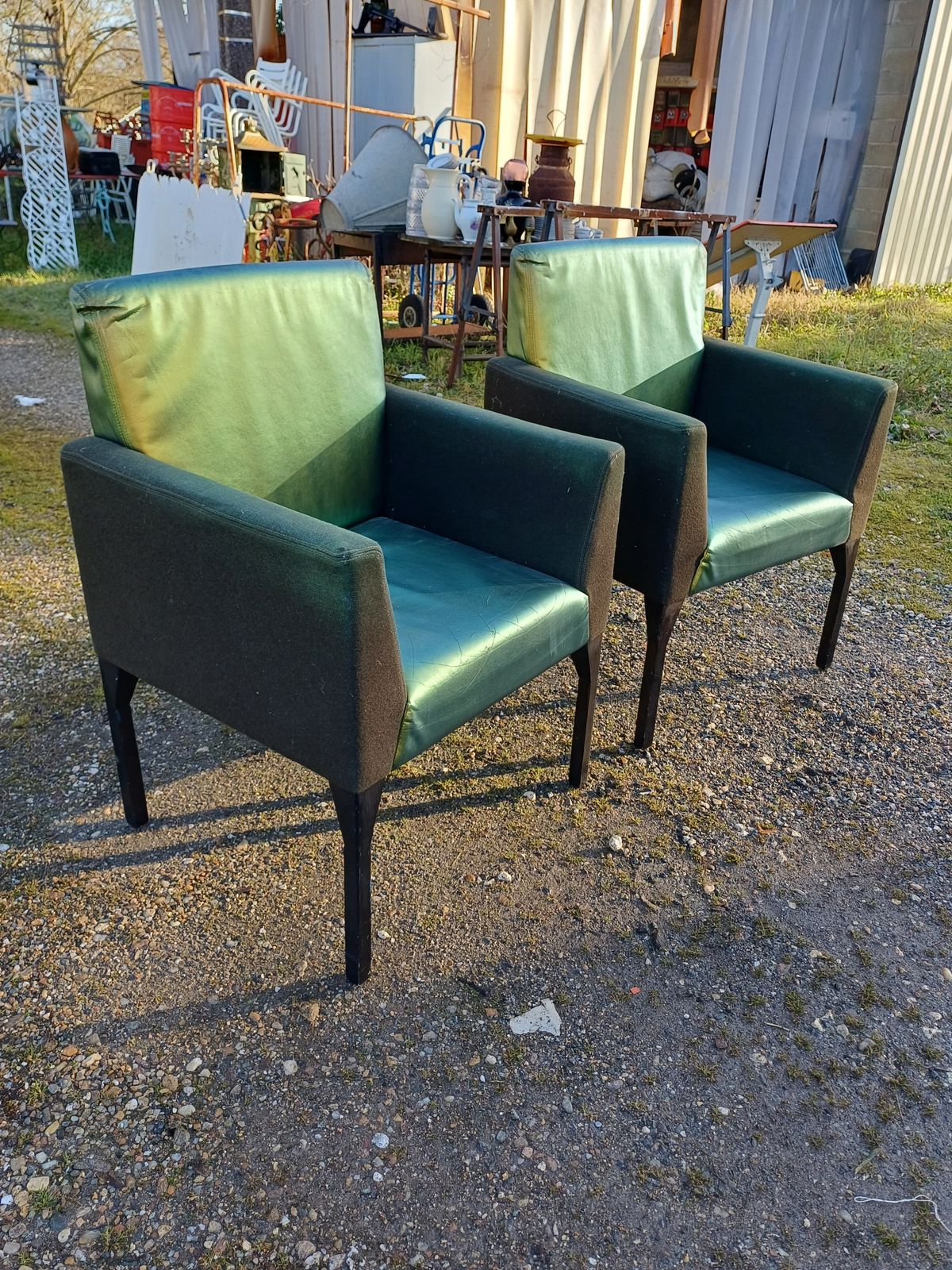 Pair Of Armchairs By Imelda Brugiaffredo And Gian Carlo Tranzatto photo Furniture