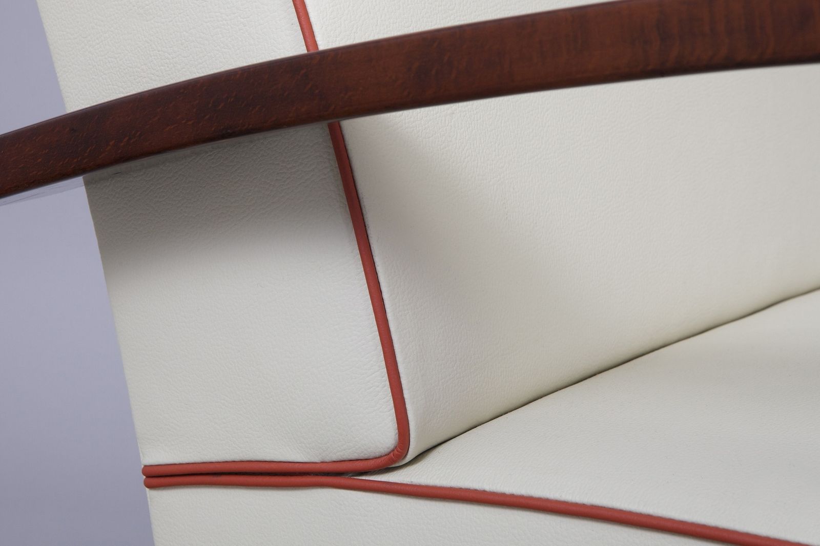 Restored Art Deco Armchair, Walnut, New Upholstery, Czech, 1930s photo vinterior