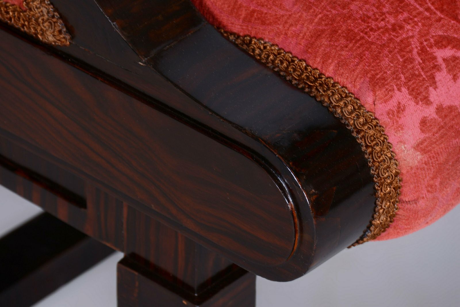 Restored Art Deco Armchair, By Pavel Janák, By Pud, Oak, Czech, 1910s photo vinterior
