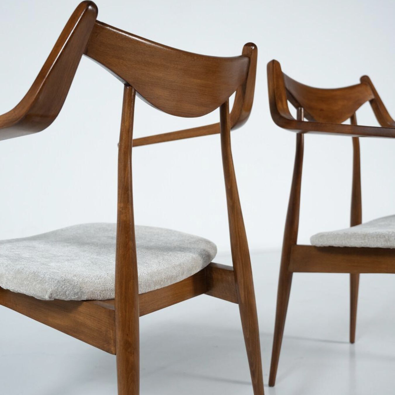 Pair Of Armchairs By Heczendorfer László, Hungary, 1960 photo for sale