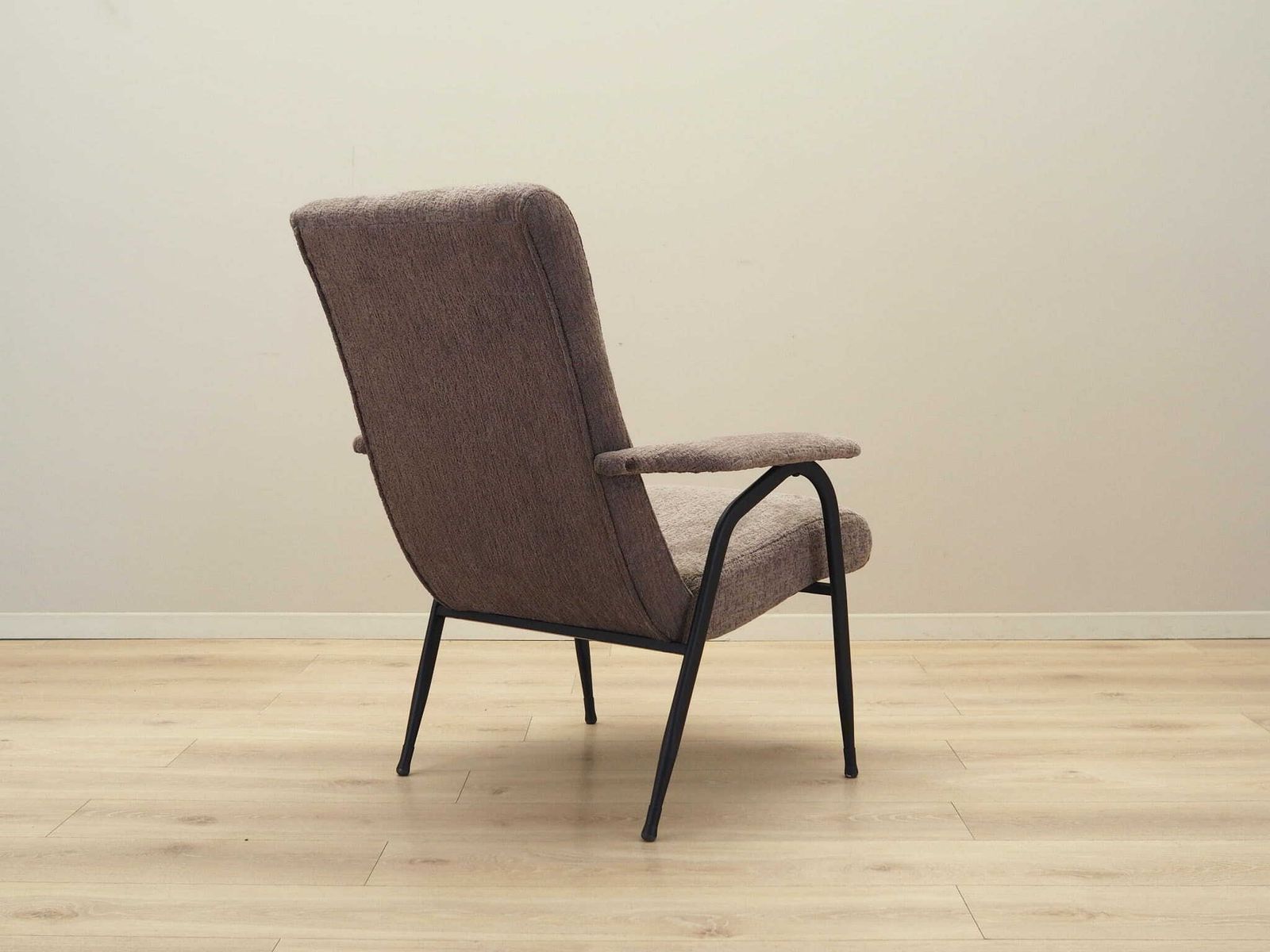 Grijze Fauteuil, Italiaans Design, Jaren 1970, Productie: Italië photo vintage