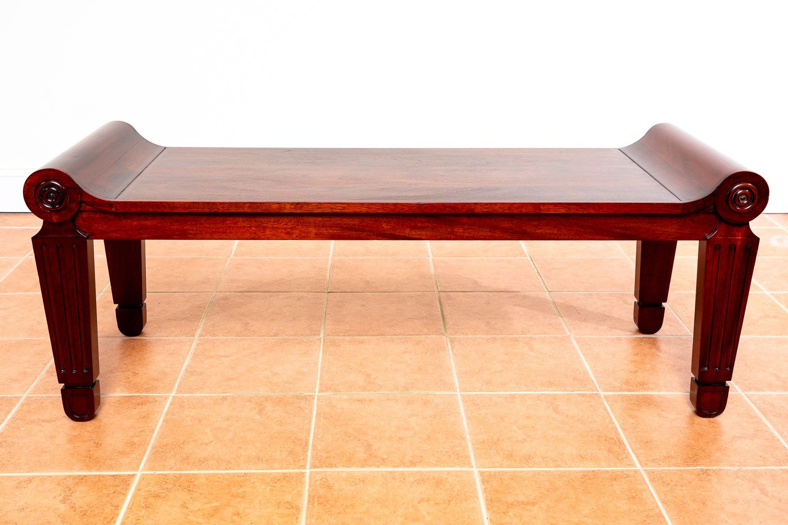Mahogany Regency Bench Windo.W Seat Marsh & Tatham Georgian Country House 1820 photo 8250.0