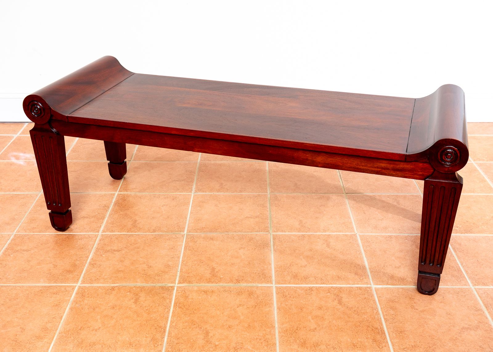 photo for sale Mahogany Regency Bench Windo.W Seat Marsh & Tatham Georgian Country House 1820
