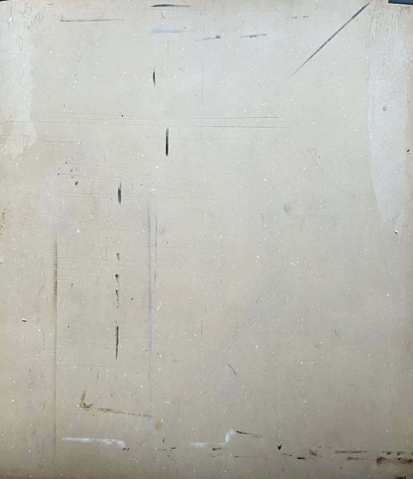 photo for sale Claude Lagouchehuge Original 1970's French Abstract Modernist Painting   Surrealist Nudec. 1970's
