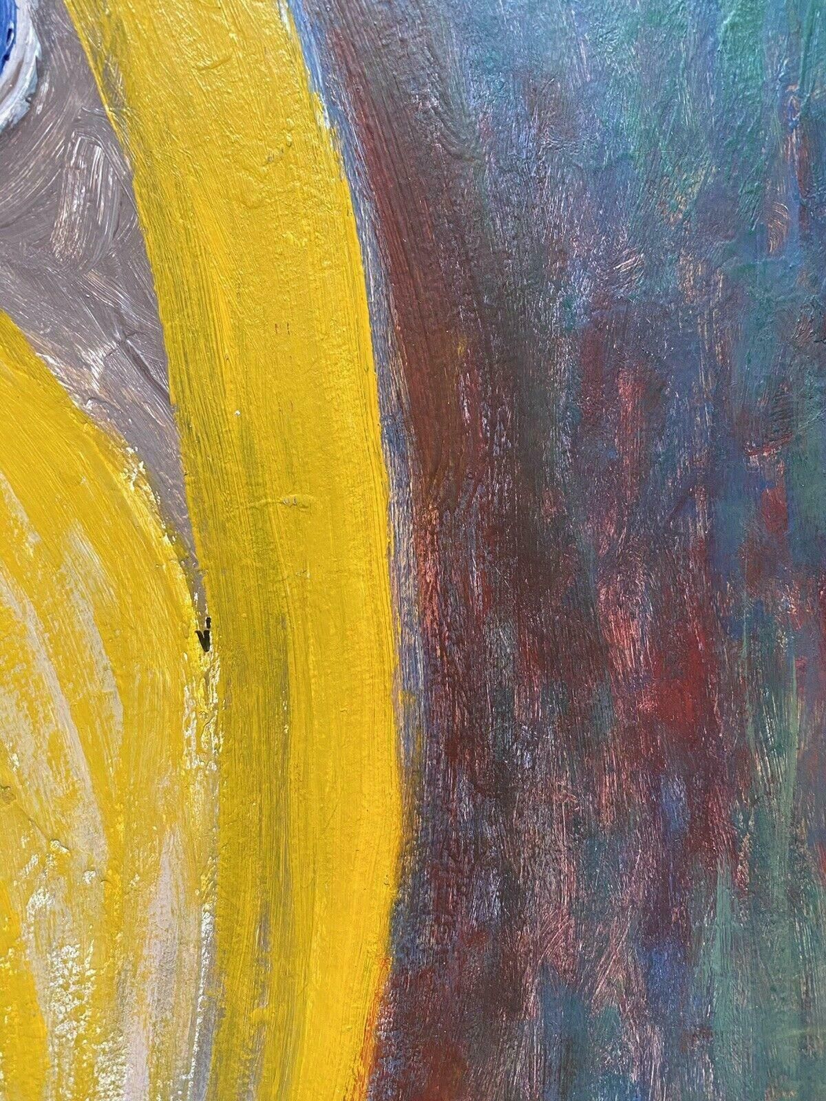 Armand Rottenbergarmand Rottenberg (1903 2000) Large French Expressionist Abstract Painting photo Art
