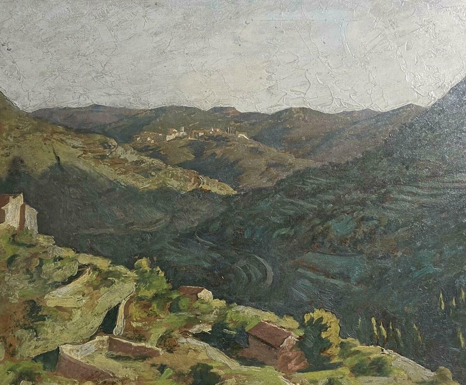 Paul Bretpaul Bret (1902 1956) Large Impressionist Oil Greek Landscape Atmosphericmid 20th