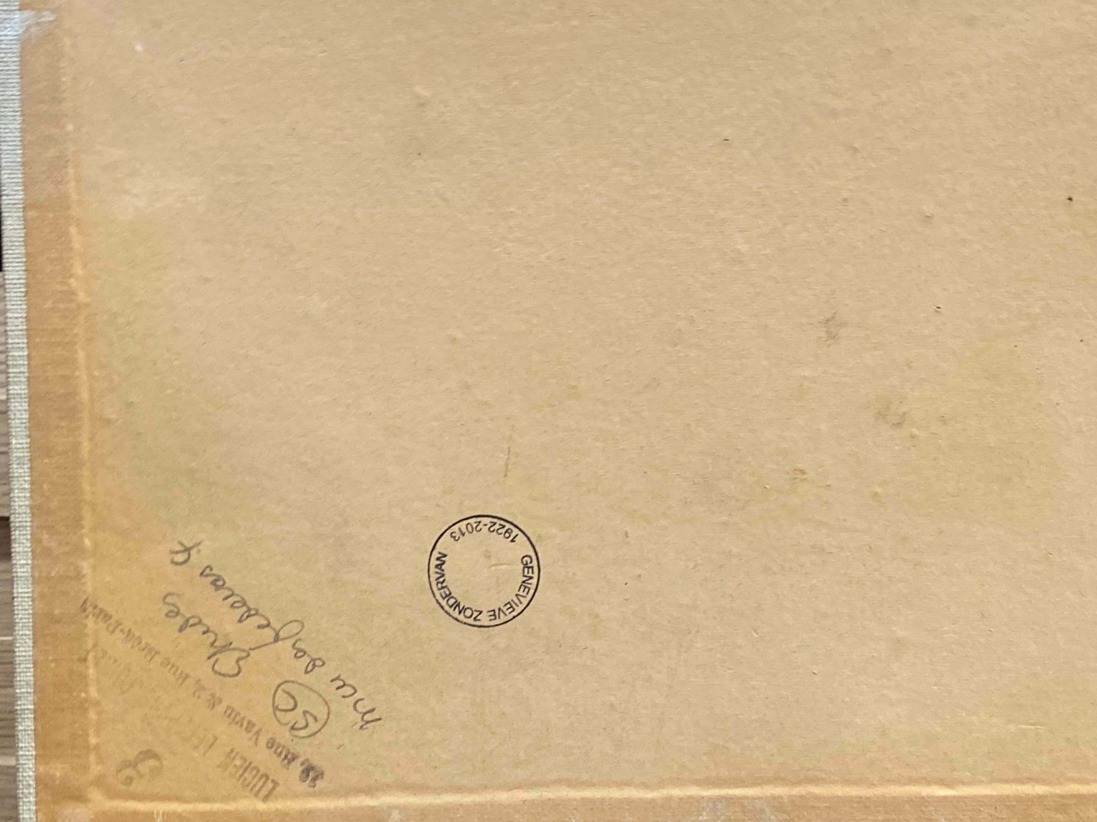 Genevieve Zondervan (1922 2013)genevieve Zondervan (1922 2013) French Post Impressionist Oil Painting C. 1960's photo vinterior
