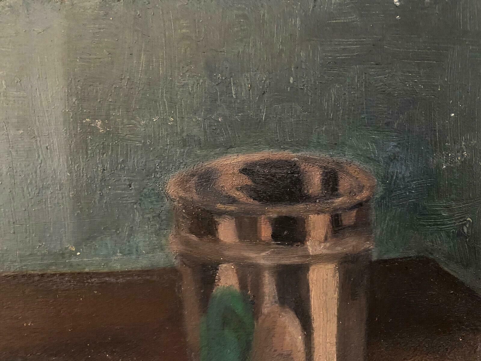 Genevieve Zondervan (1922 2013)genevieve Zondervan (1922 2013) French Oil Painting   Still Life Displayc. 1990's photo for sale