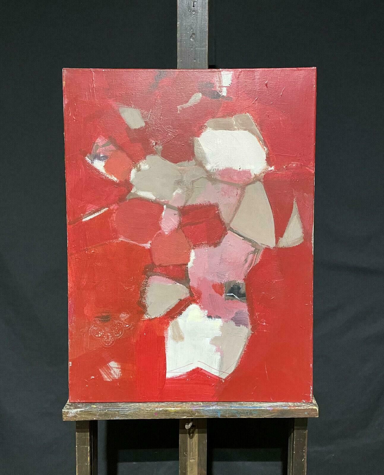 R.Leroyhuge French Contemporary Abstract Cubist Painting   R. Leroy2000's photo furniture