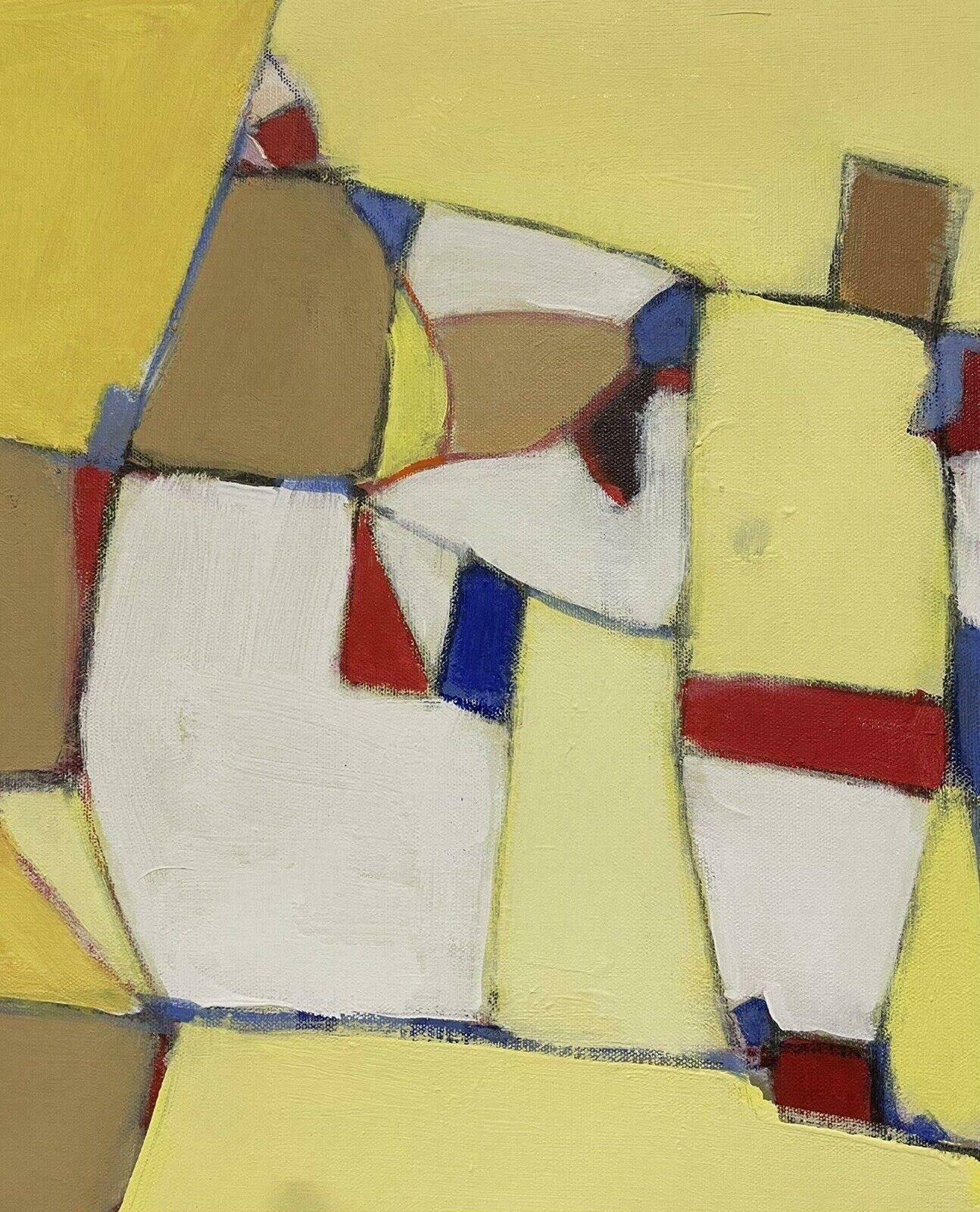 R.Leroylarge French Contemporary Abstract Cubist Painting   Beautiful Colors2000's photo 689.0