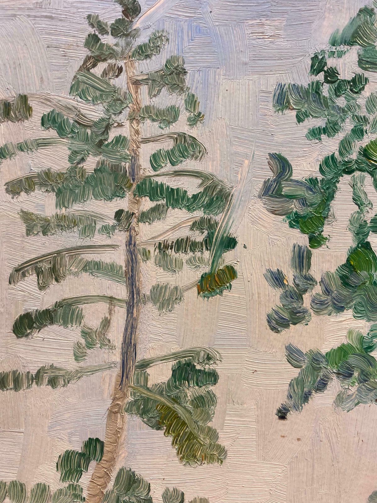 Genevieve Zondervan (1922 2013)genevieve Zondervan (1922 2013) French Post Impressionist Oil   French Landscapec. 1960's photo for sale