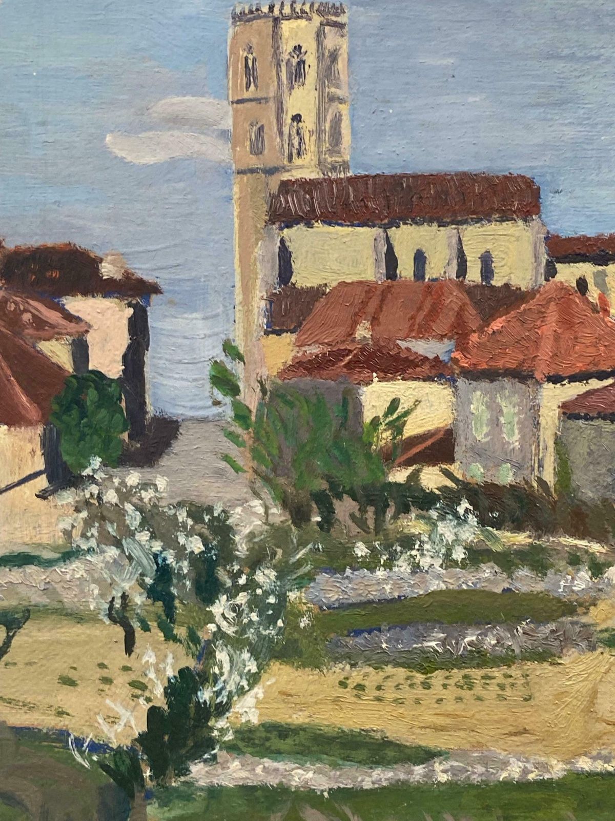 Genevieve Zondervan (1922 2013)genevieve Zondervan (1922 2013) French Post Impressionist Oil Painting  C. 1960's photo Art