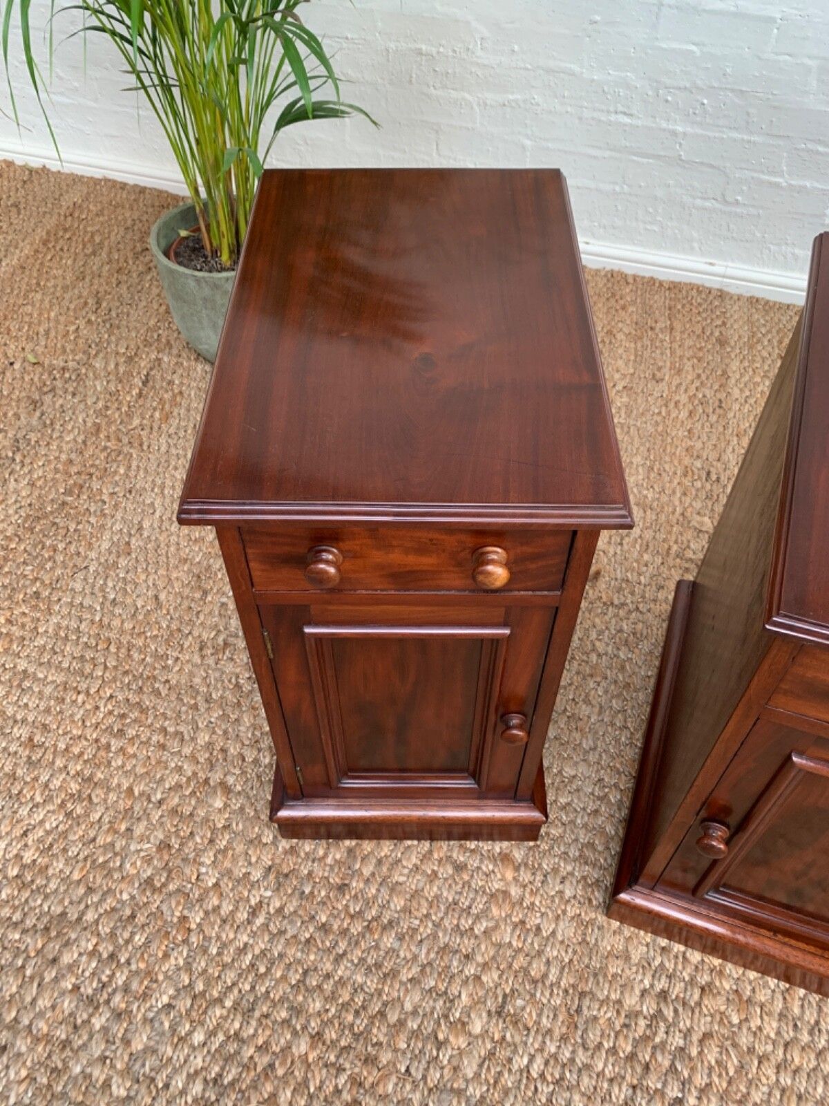 Antique Mahogany Bedside\ Nightstand photo 1450.0