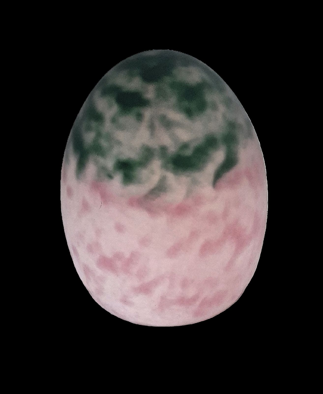 Art Deco Lamp 17" Tall Beautiful Mottled Green And Rose Tinted Glass Shade France 1970s photo buy