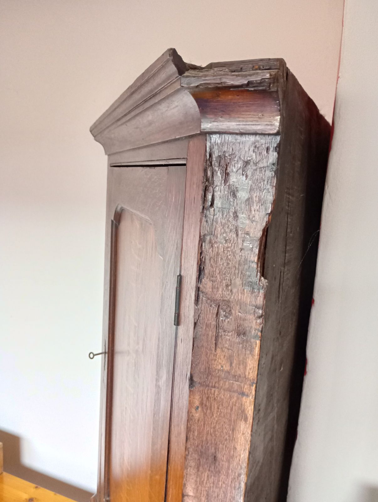 Georgian Corner Cupboard, 1800s photo for sale