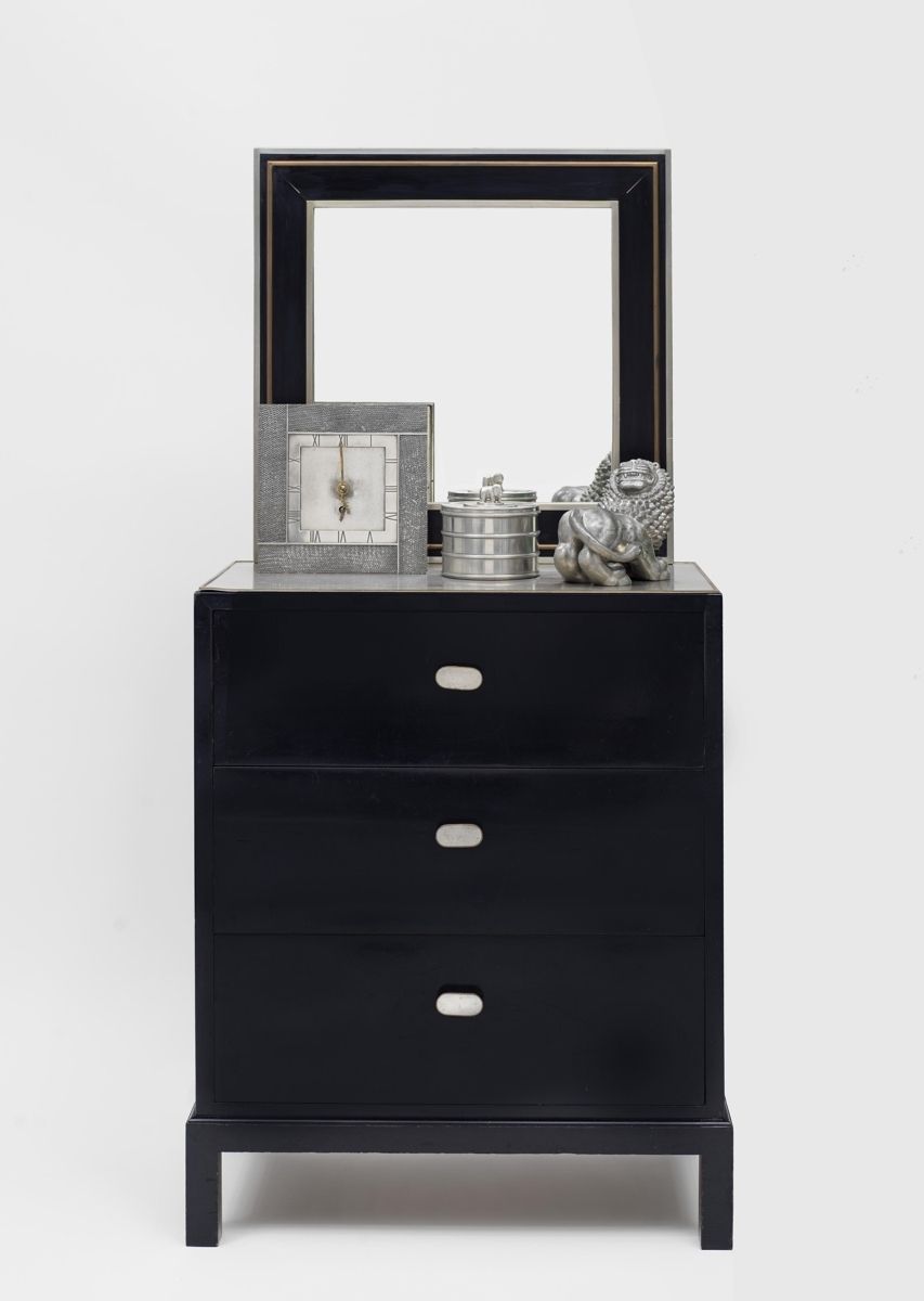 A Swedish Grace Masterpiece, Uno åhren Mirror, Pewter, Brass, Firma Svenskt Tenn photo 19500.0