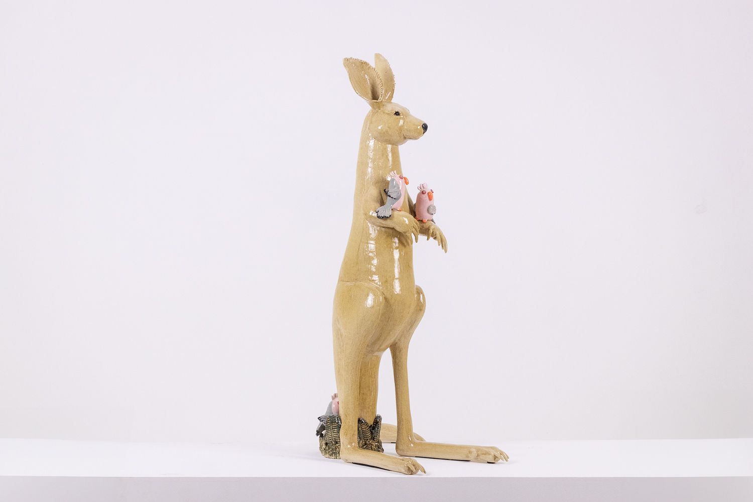 photo for sale Valérie Courtet. Ceramic Kangaroo. Contemporary Work.