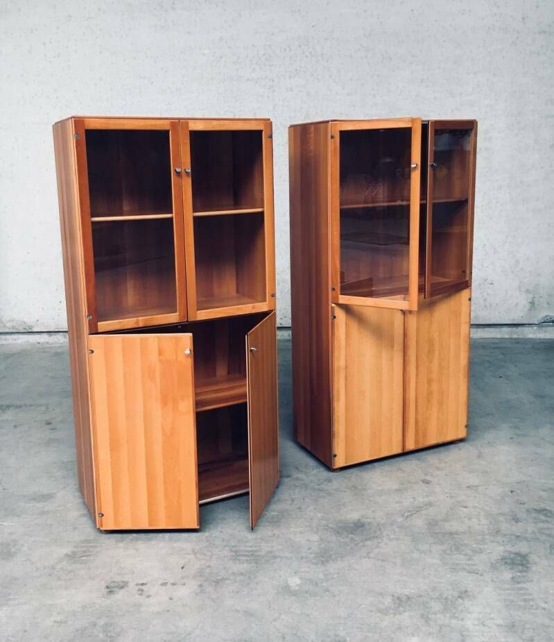 photo buy Torcello Series Display Cabinet Set By Afra & Tobia Scarpa For Stildomus, Italy 1980's