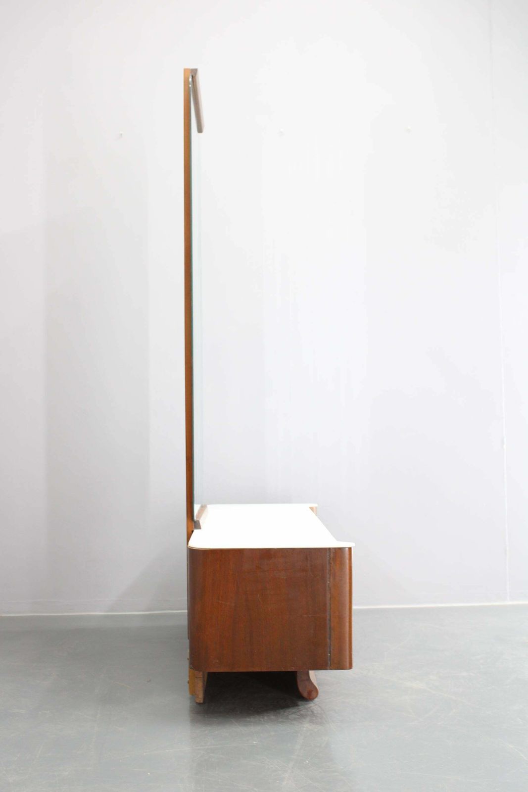 1940s Jindrich Halabala Mirror Cabinet, Czechoslovakia photo buy