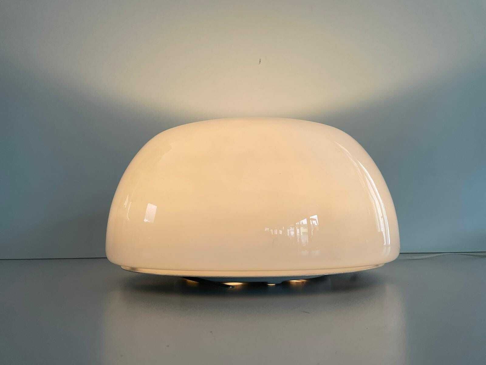 Vellela Opaline Glass Flush Mount Light By Achille Castiglioni For Flos, 1960s, Italy photo buy