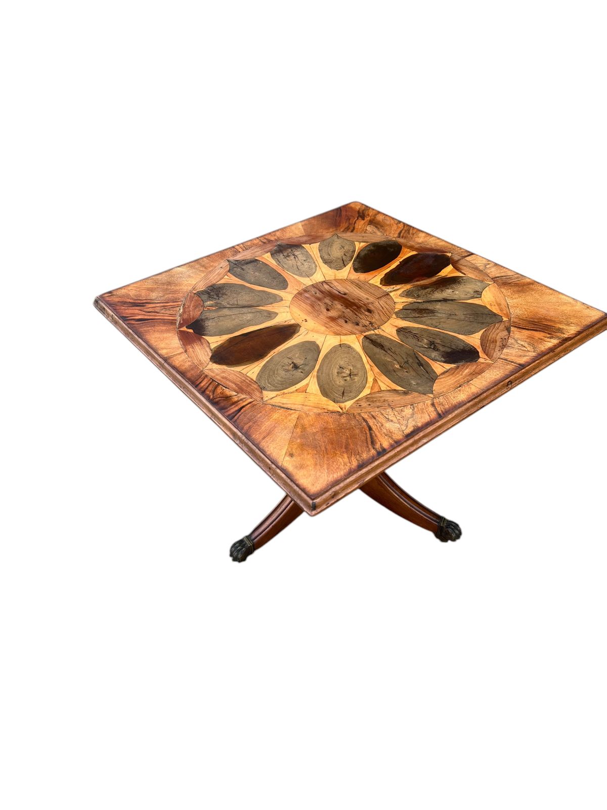 Vintage Yew Wood Occasional Table photo Furniture