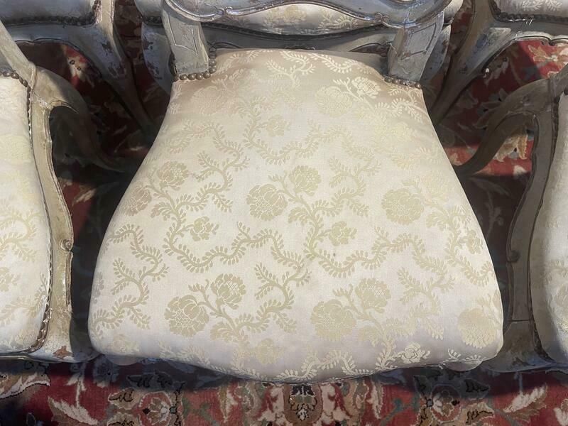 Suite De 6 Chaises Vénitiennes Louis XV photo for sale