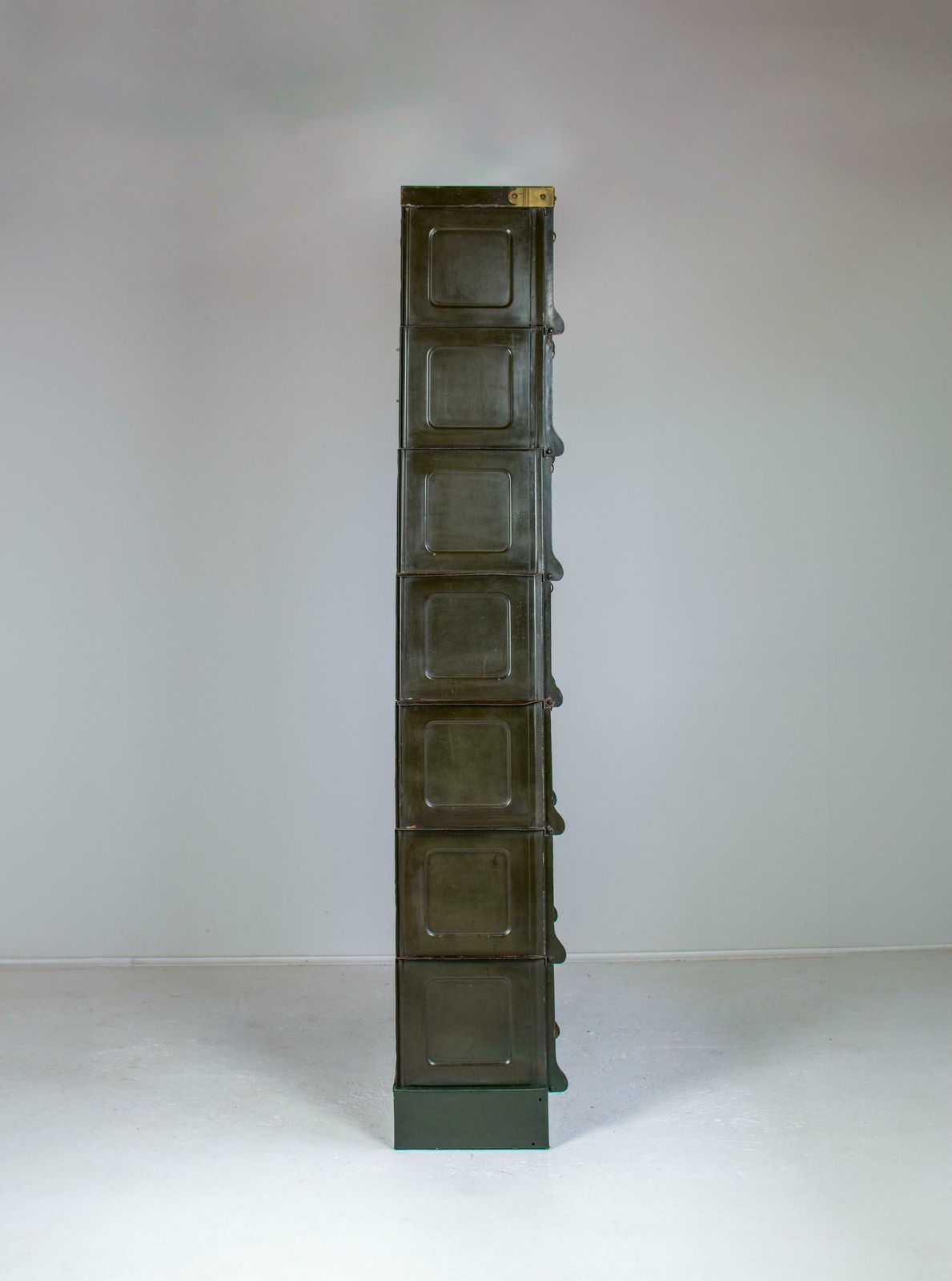 photo furniture Large Industrial Notary Cabinet By H.E. Longini Of Brussels C.1920's