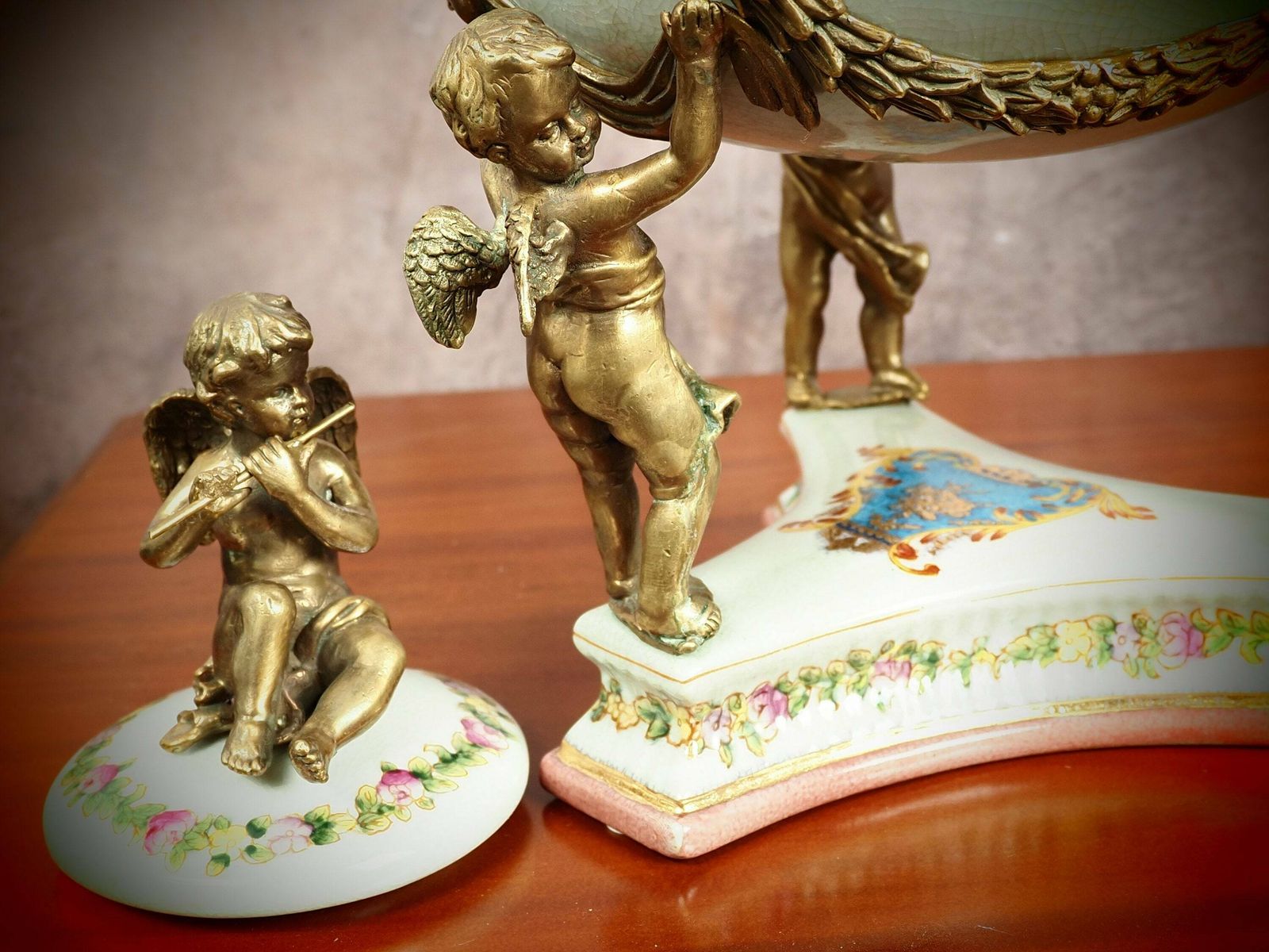 Empire Style Porcelain And Bronze Box – Perfect Gift For Collectors And Lovers Of Timeless Elegance photo buy