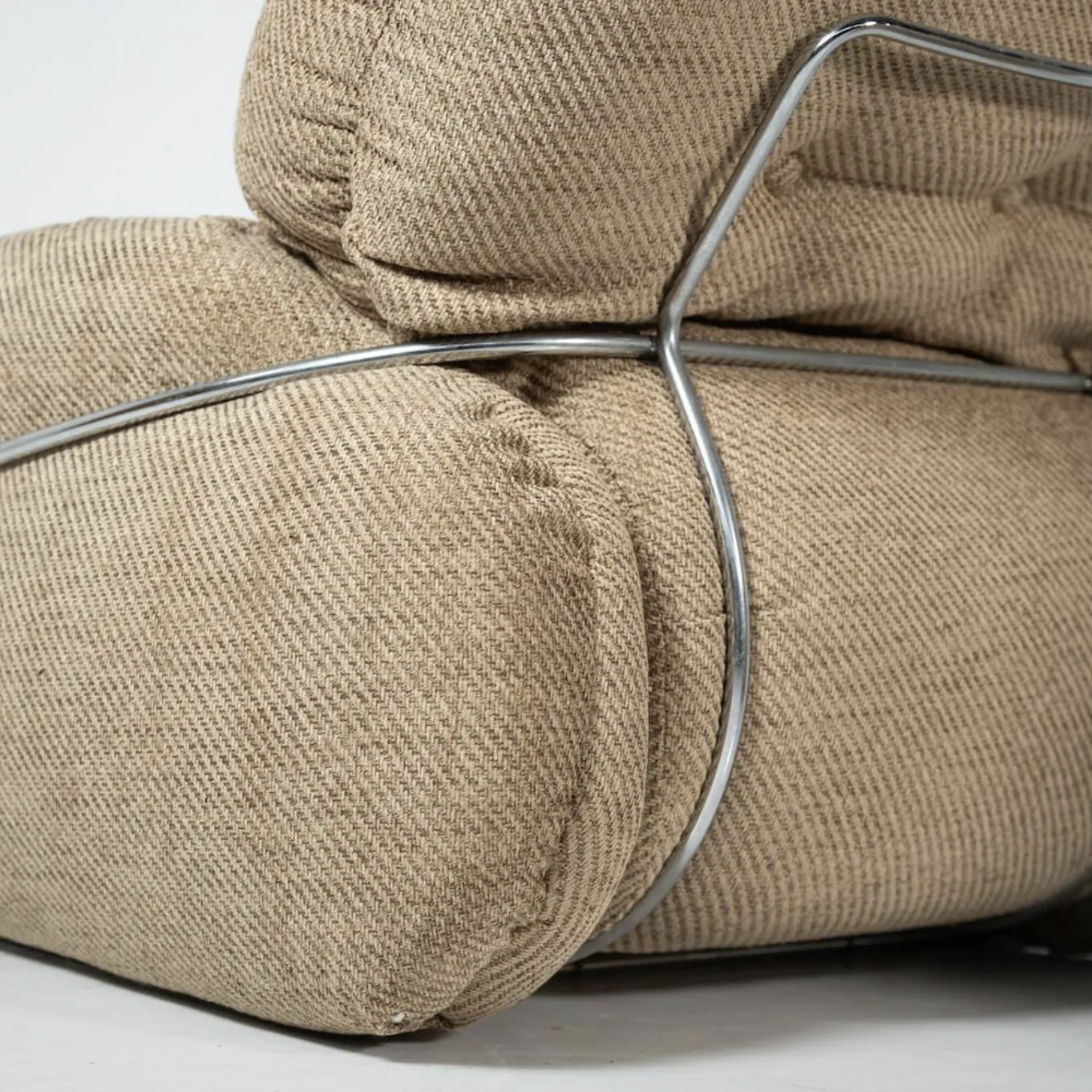Mid Century Modern Pair Of “Okay” Armchairs By Adriano Piazzesi, 1960s photo Furniture