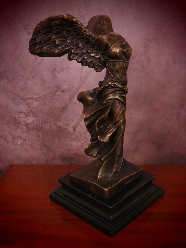 Bronze Sculpture: "Nike Of Samothrace"   A Timeless Symbol Of Victory photo for sale