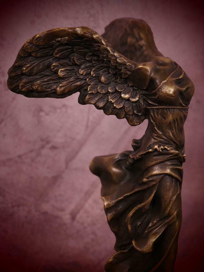 Bronze Sculpture: "Nike Of Samothrace"   A Timeless Symbol Of Victory photo Art