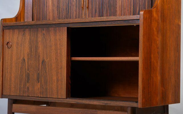 Mid Century Deens Secretaire Met Boekenplank In Palissander Van Nexø, 1964 photo buy